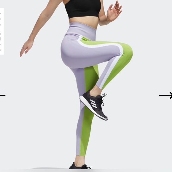 ADIDAS PRIMEKNIT TIGHTS WITH A HIGH-RISE WAIST - Picture 5 of 9